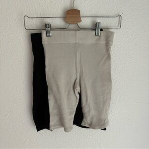 Good American Waffle Knit Bike Shorts Set